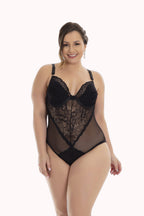 Body Sexy com Renda Plus Size – Doce Malícia