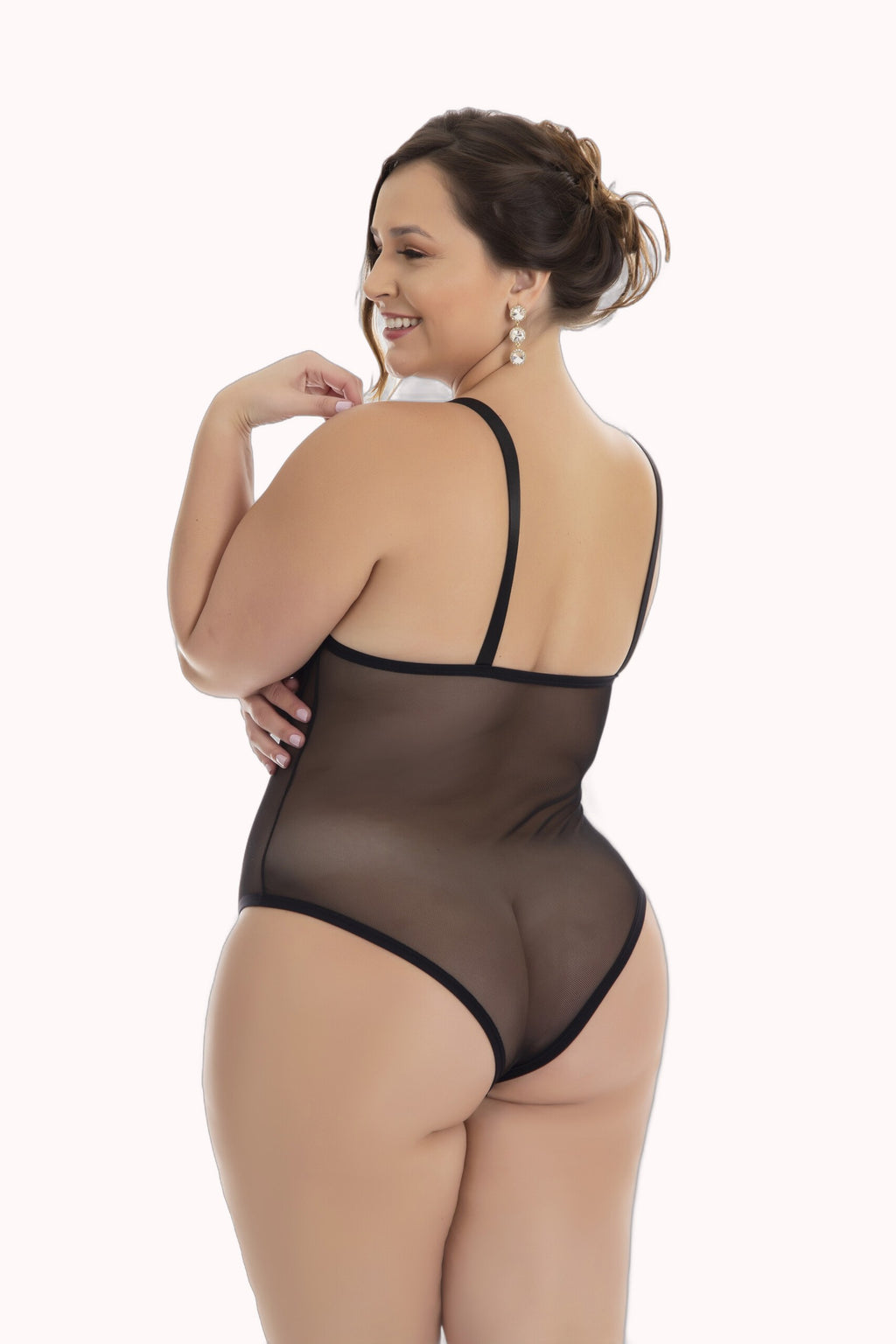 Body Sexy com Renda Plus Size – Doce Malícia