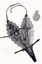 Body sexy em renda chantilly – Doce Malícia