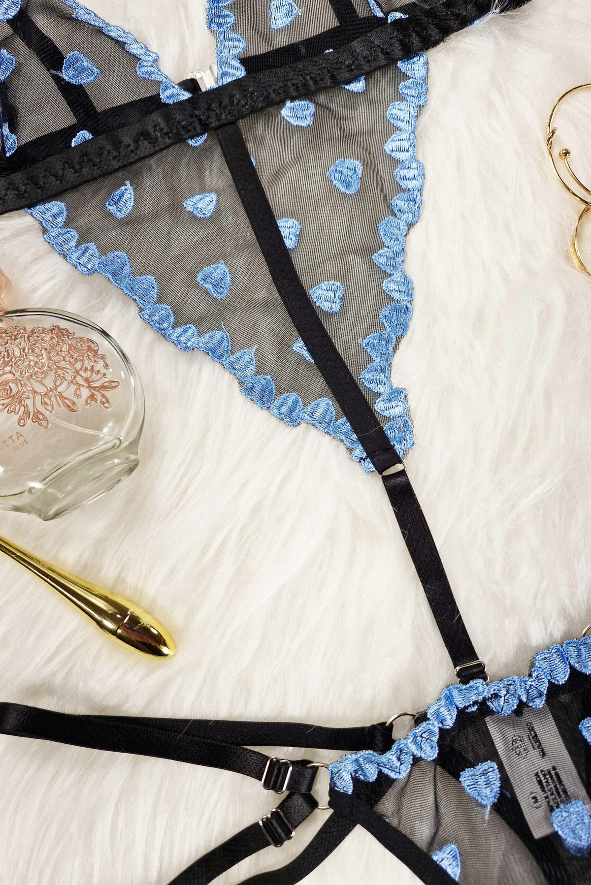 Body sensual em tule coração em Frozen – Doce Malícia
