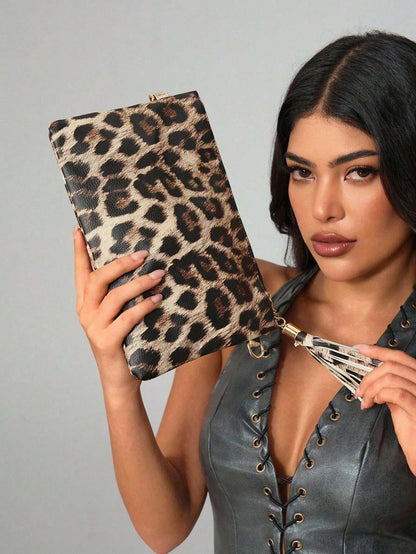 Bolsa Feminina Clutch Animal Print – Doce Malícia