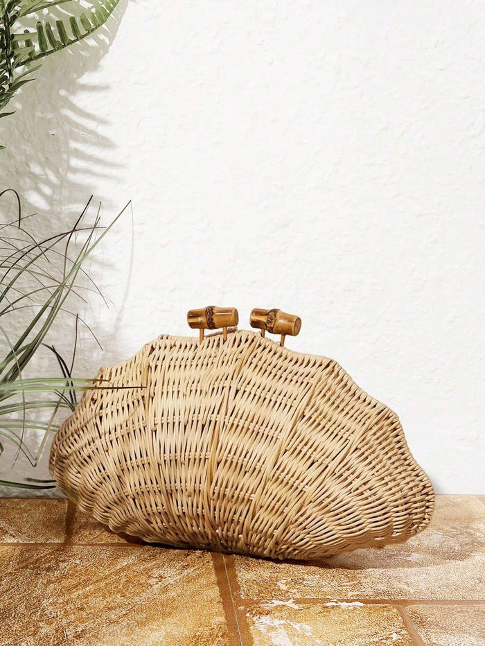 Bolsa Feminina Clutch Palha – Doce Malícia — Doce Malícia