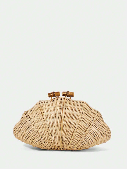 Bolsa Feminina Clutch Palha – Doce Malícia