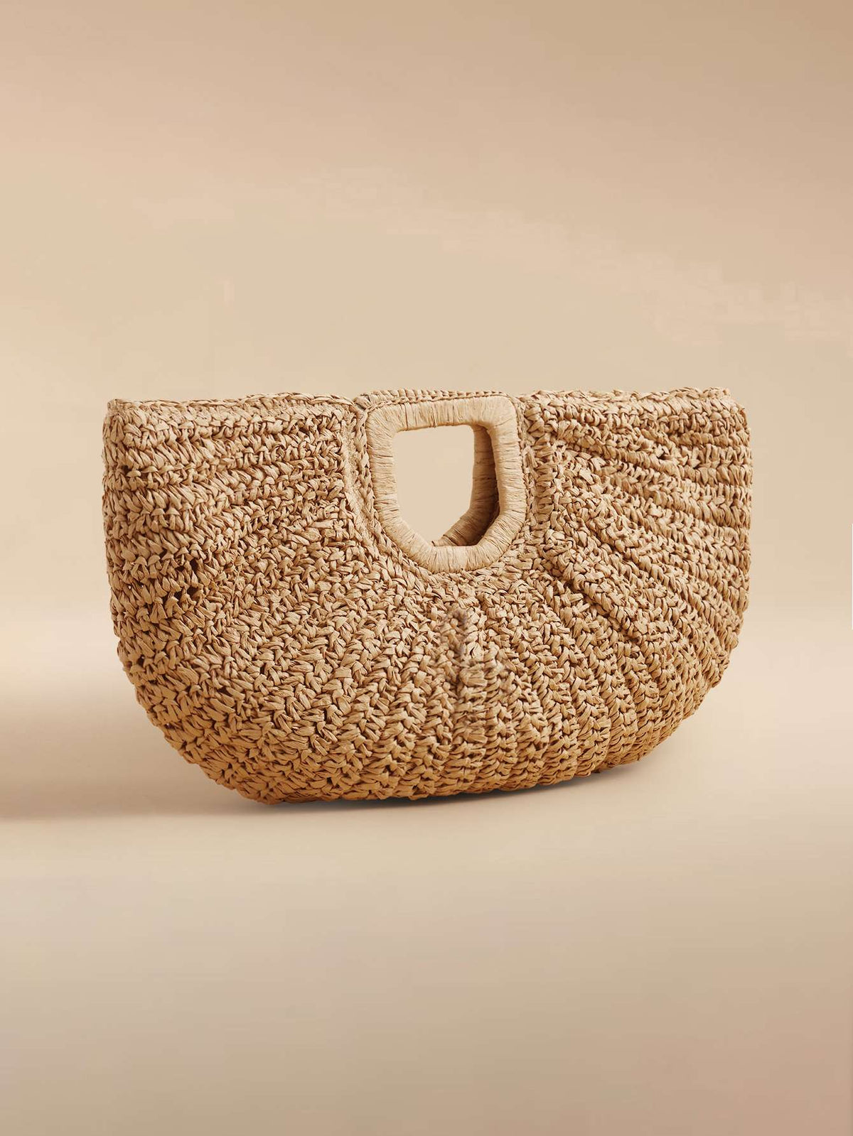 Bolsa Feminina Clutch Palha Caqui – Doce Malícia