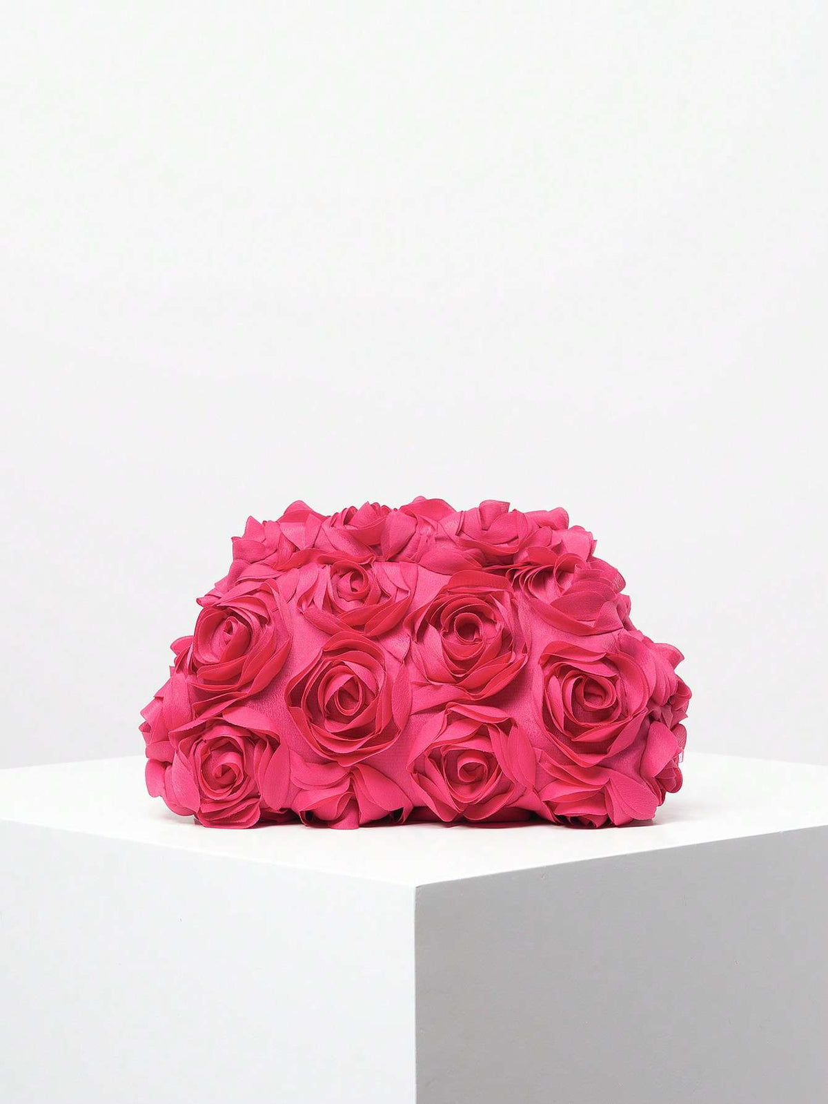 Bolsa Clutch de Festa Flores 3D Rosas – Doce Malícia