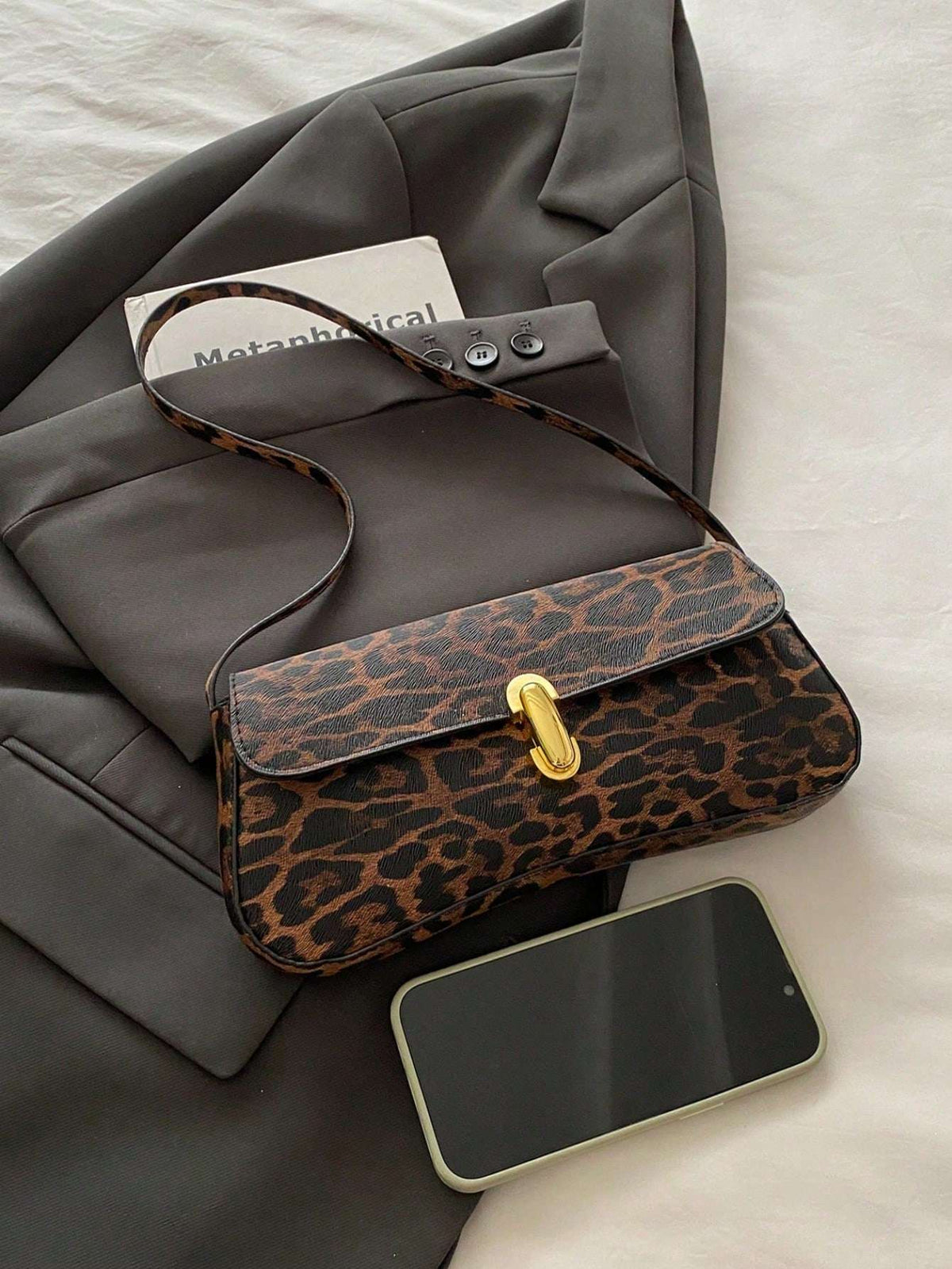 Bolsa Feminina de Ombro Café – Doce Malícia