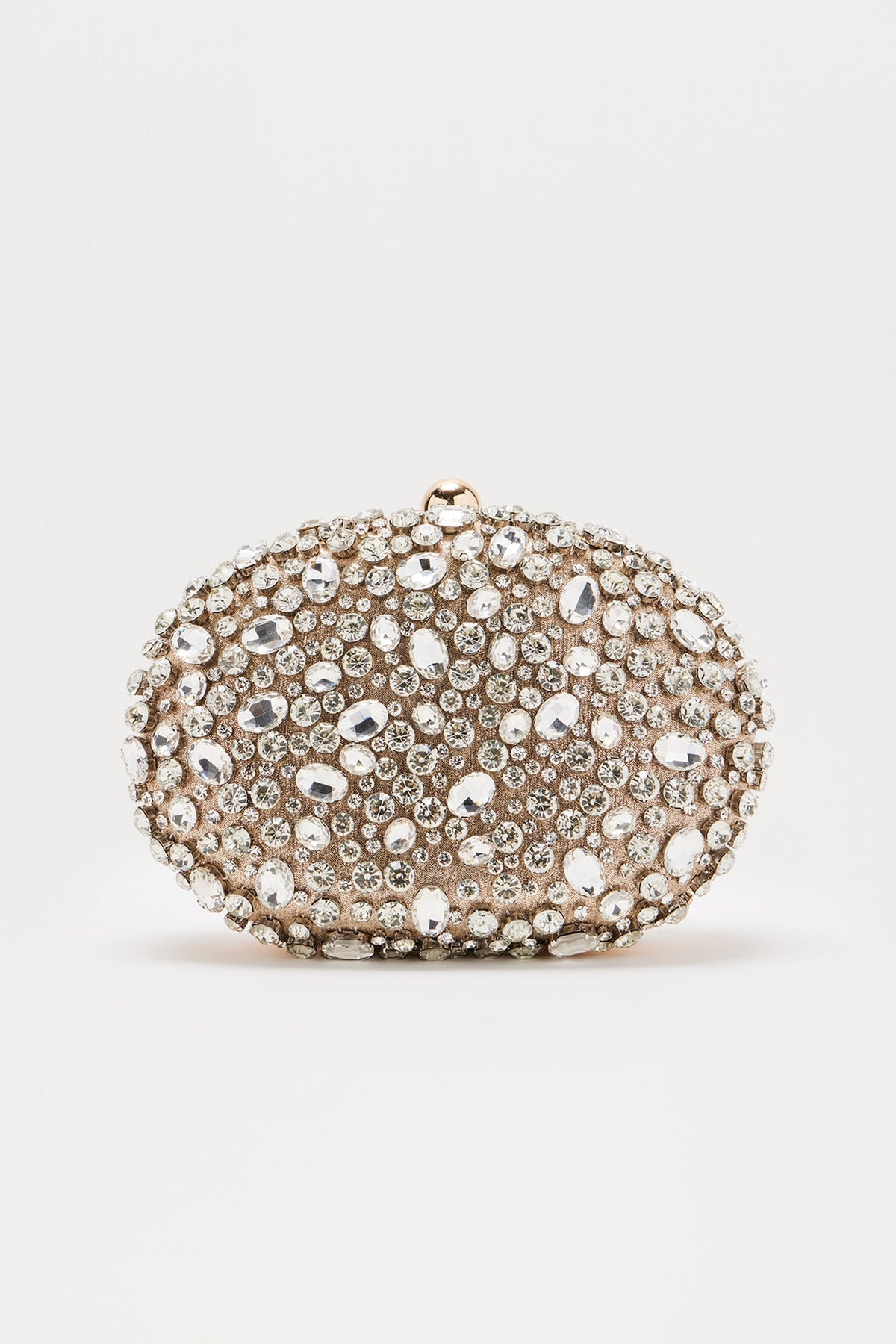 Bolsa Feminina Strass Dourado – Doce Malícia