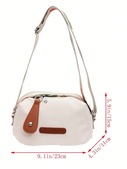 Bolsa Transversal Feminina de Ombro Bege – Doce Malícia