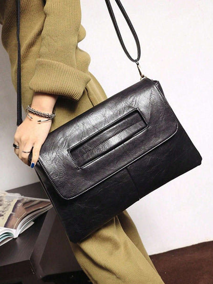 Bolsa Clutch Envelope Grande Couro Sintético – Doce Malícia