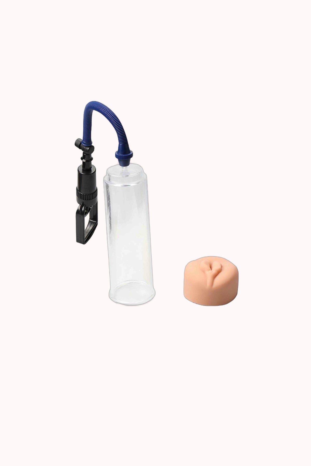 Bomba Manual Peniana com Bocal de Vagina em Cyberskin – Doce Malícia