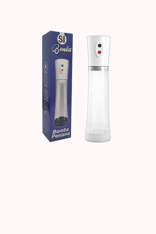 Bomba Elétrica Peniana Recarregável – 3 Anéis de Silicone – Doce Malícia