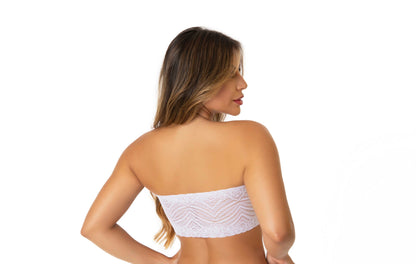 Bustiê em renda em Branco – Doce Malícia