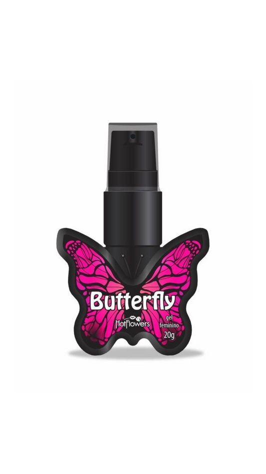 Gel Massageador Butterfly Feminino – 20g em Quantidade – Doce Malícia