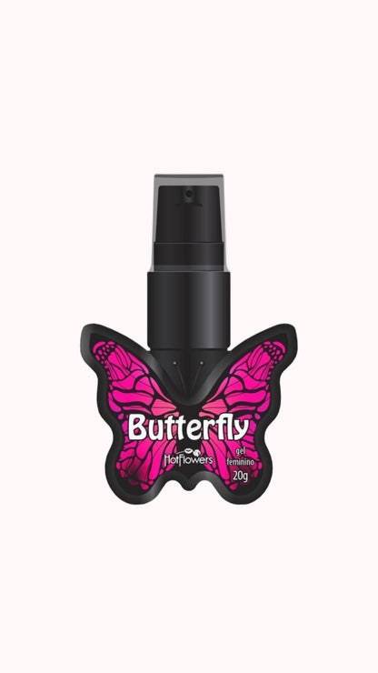 Gel Massageador Butterfly Feminino – 20g – Doce Malícia