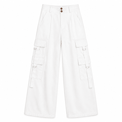 Calça Catherine Cargo Alfaiataria - Branco