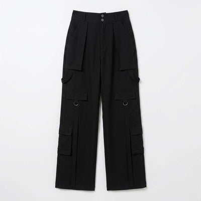 Calça Catherine Cargo Alfaiataria  - Preto