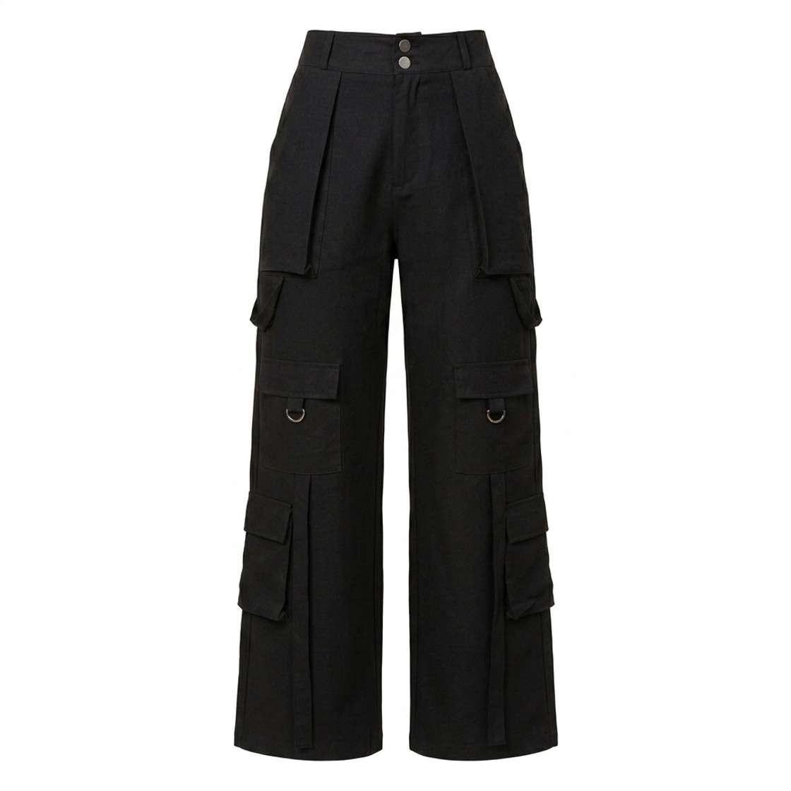 Calça Catherine Cargo Alfaiataria  - Preto