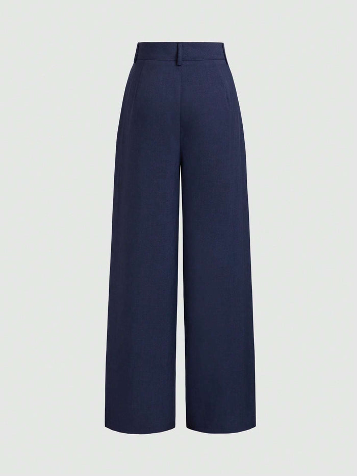 Calça Feminina Azul Marinho – Doce Malícia — Doce Malícia