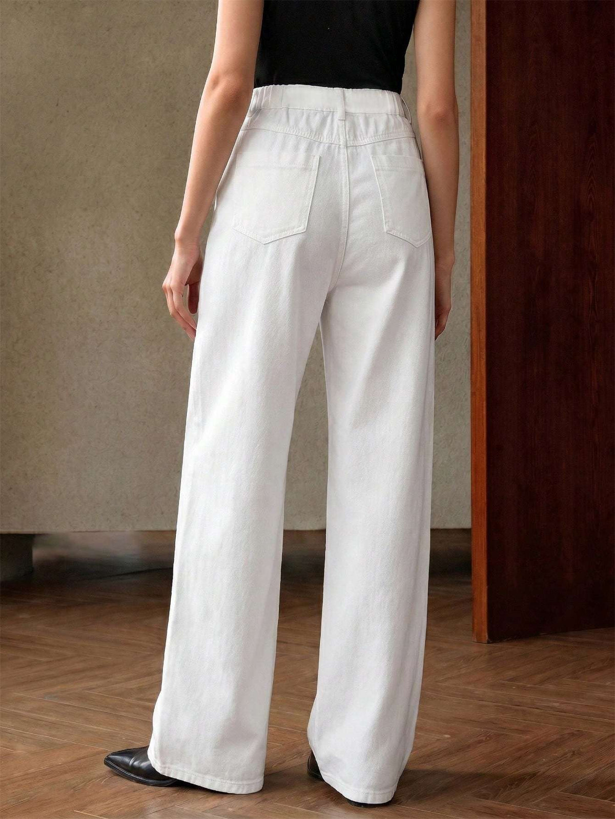 Calça Jeans Feminina Strass Branco – Doce Malícia