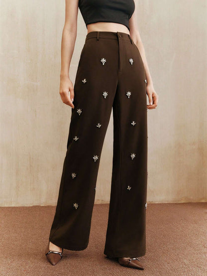 Calça Alfaiataria Feminina Cristais – Doce Malícia