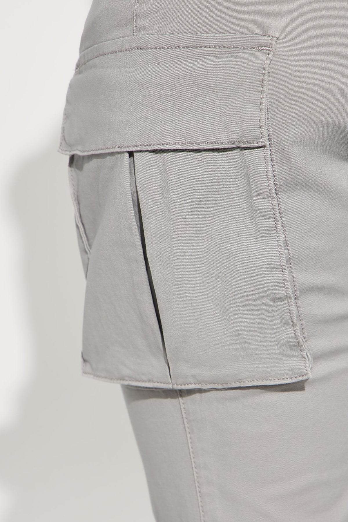 Calça Feminina Cargo Cinza – Doce Malícia