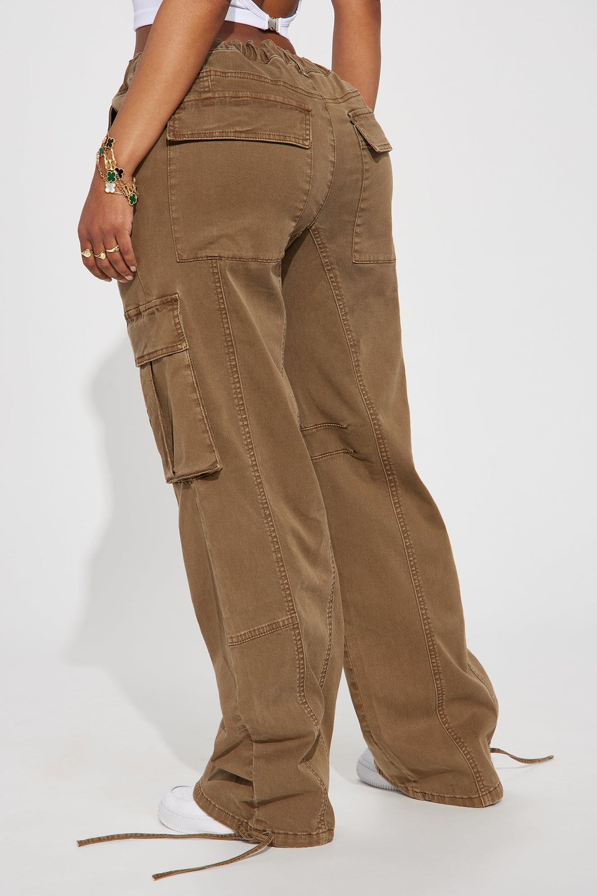 Calça Feminina Cargo Marrom – Doce Malícia