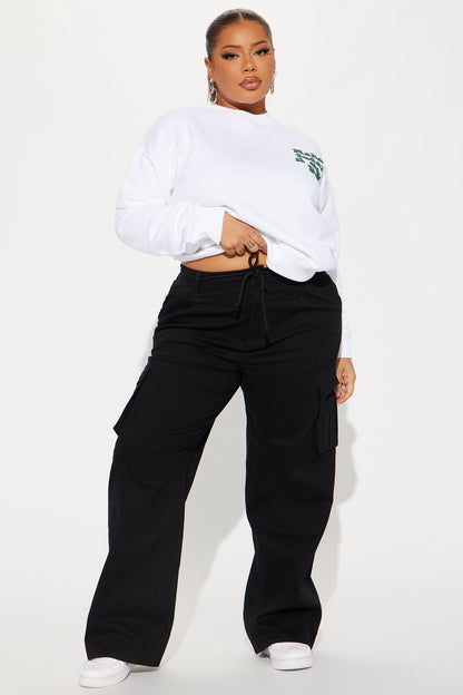 Calça Feminina Cargo Preto – Doce Malícia