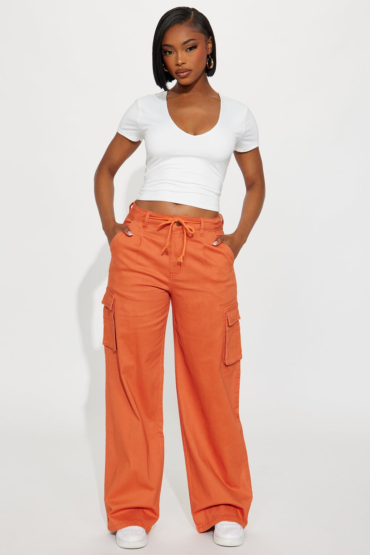 Calça Feminina Cargo Preto – Doce Malícia