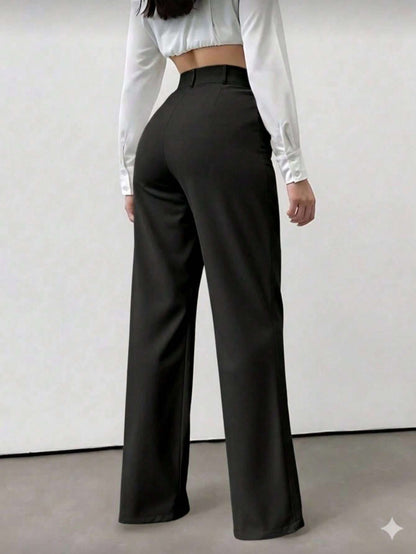 Calça Feminina Cintura Alta Preto – Doce Malícia