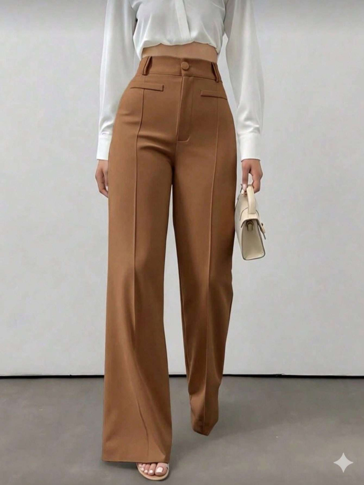 Calça Feminina Cintura Alta Preto – Doce Malícia