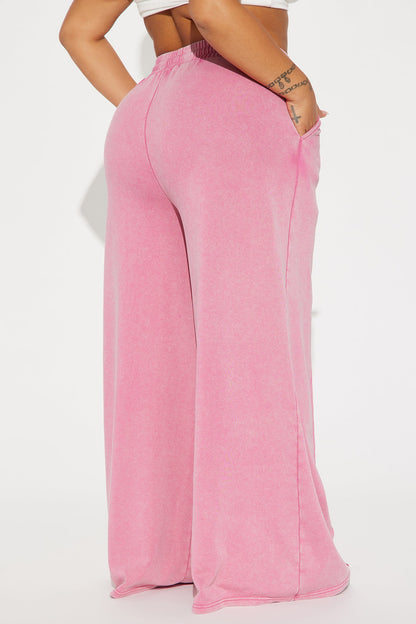 Calça Feminina Cintura Alta Rosa – Doce Malícia