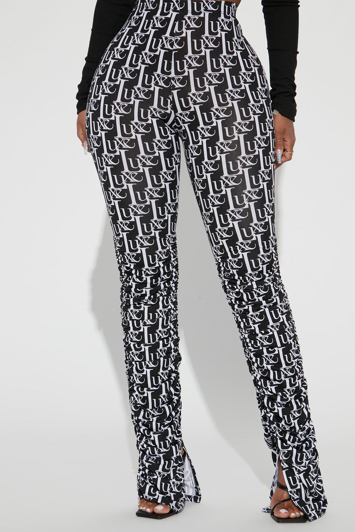 Calça Feminina Estampado Branco – Doce Malícia