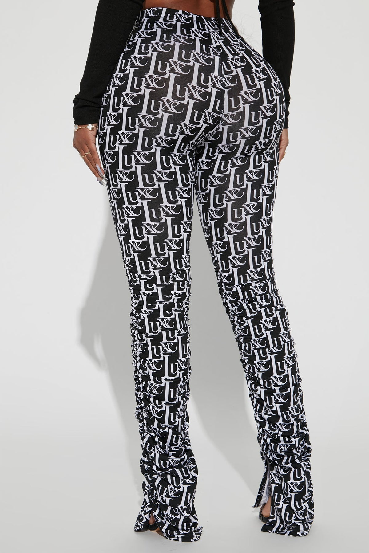 Calça Feminina Estampado Branco – Doce Malícia