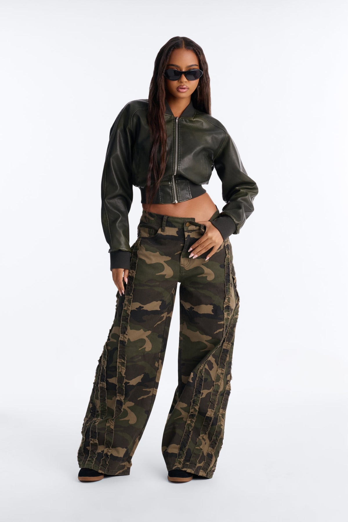 Calça Feminina Estampado Pantalona – Doce Malícia