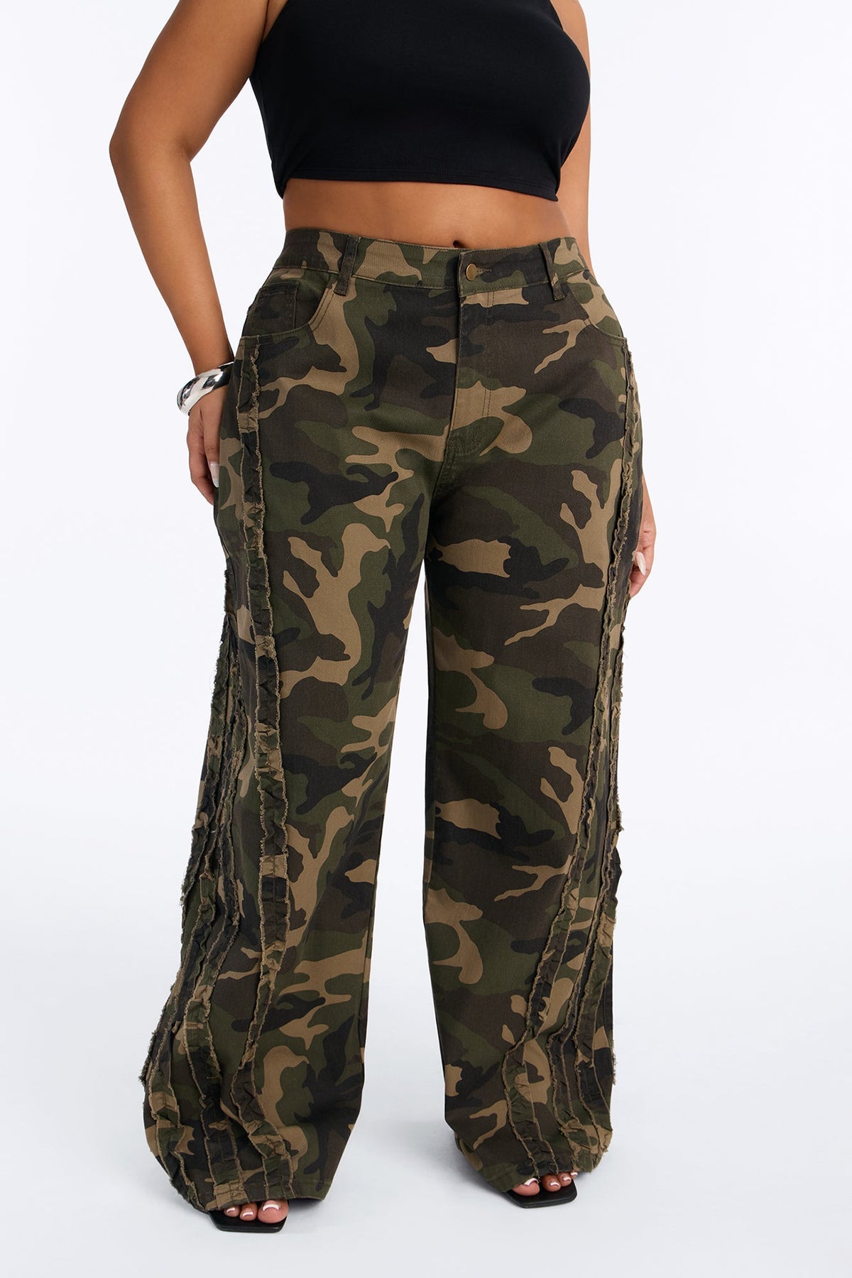 Calça Feminina Estampado Pantalona – Doce Malícia