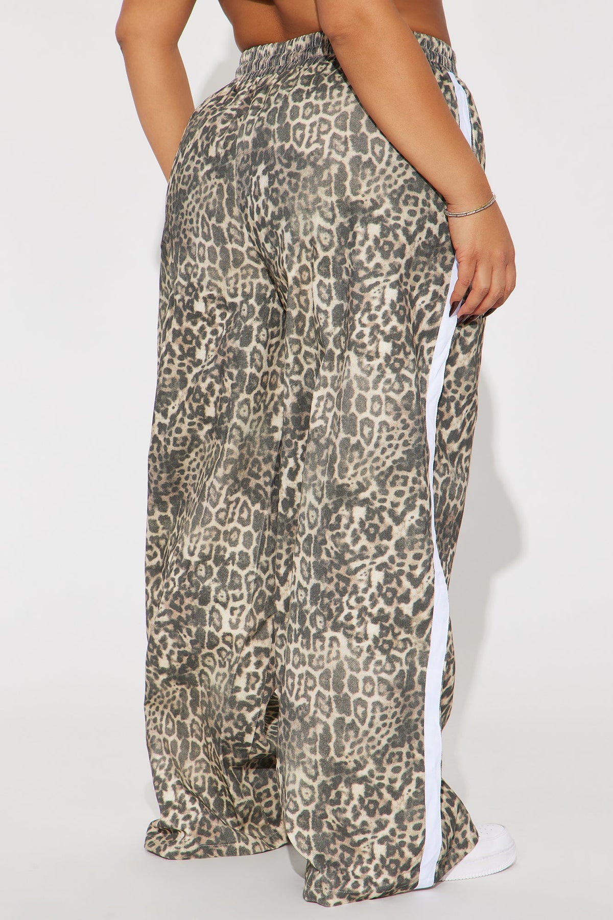 Calça Feminina Estampado Pantalona Listrado – Doce Malícia
