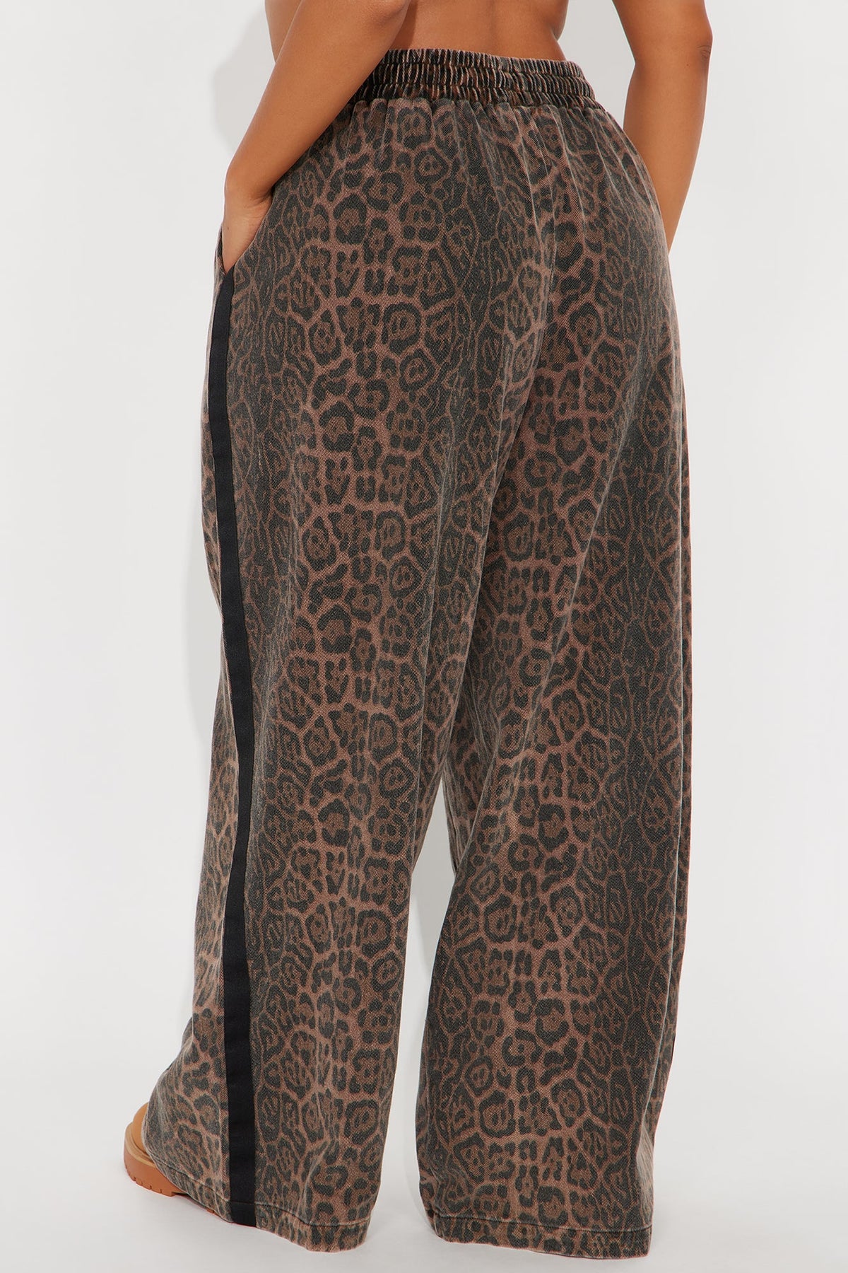 Calça Feminina Estampado Pantalona Listrado – Doce Malícia
