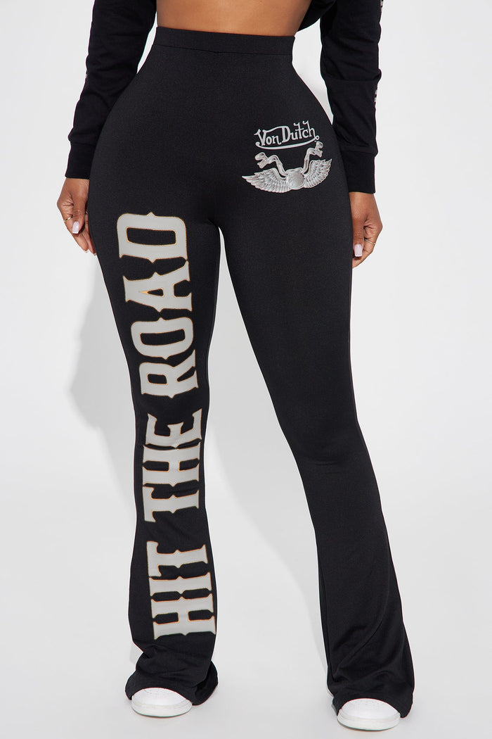 Calça Feminina Estampado Preto – Doce Malícia — Doce Malícia