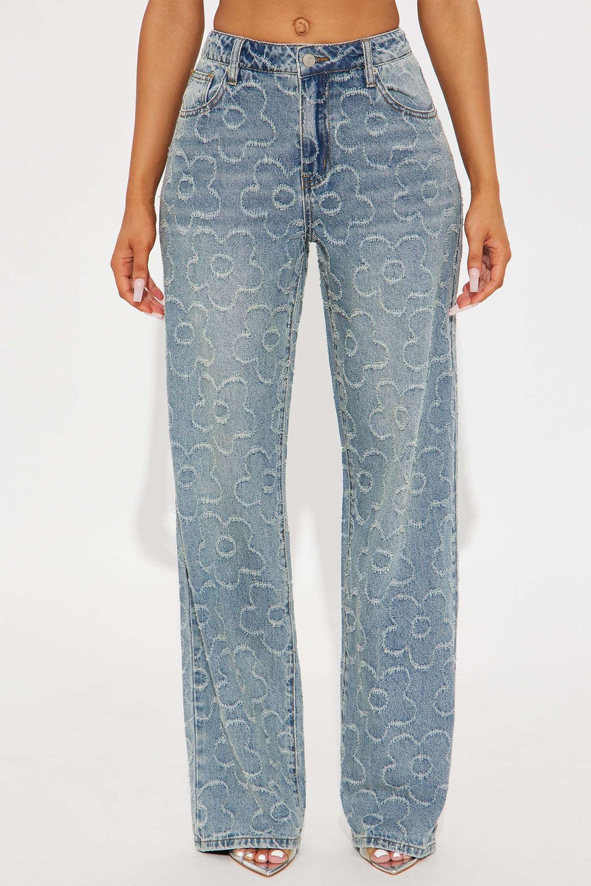 Calça Feminina Floral Pantalona – Doce Malícia