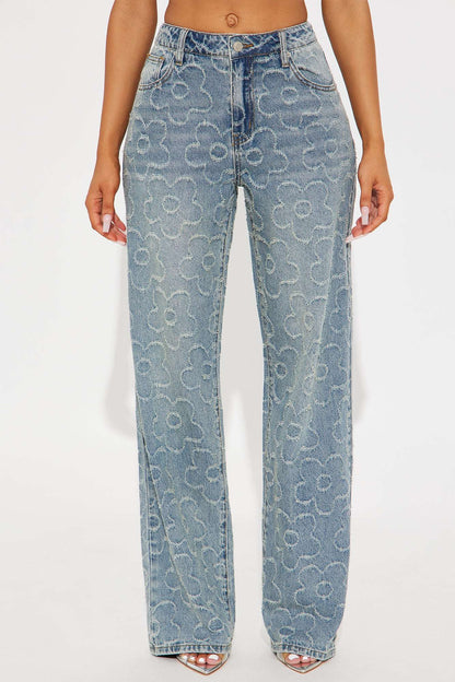 Calça Feminina Floral Pantalona – Doce Malícia