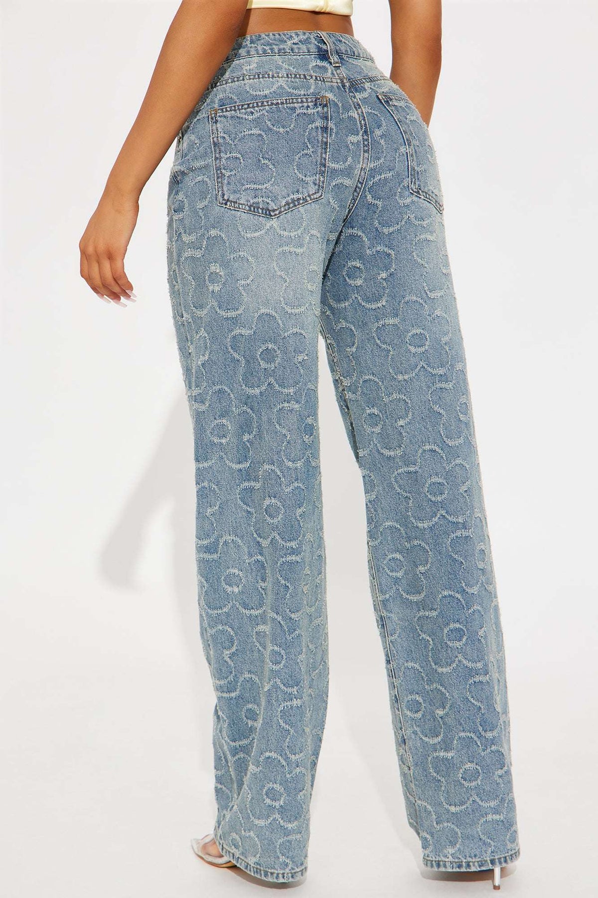 Calça Feminina Floral Pantalona – Doce Malícia