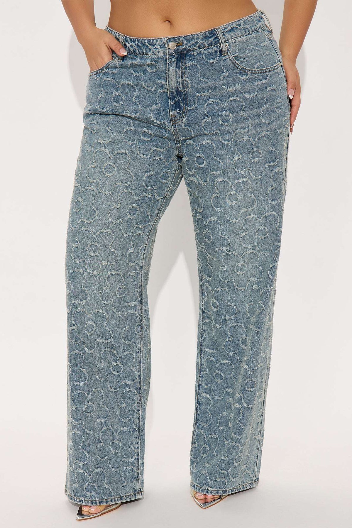 Calça Feminina Floral Pantalona – Doce Malícia