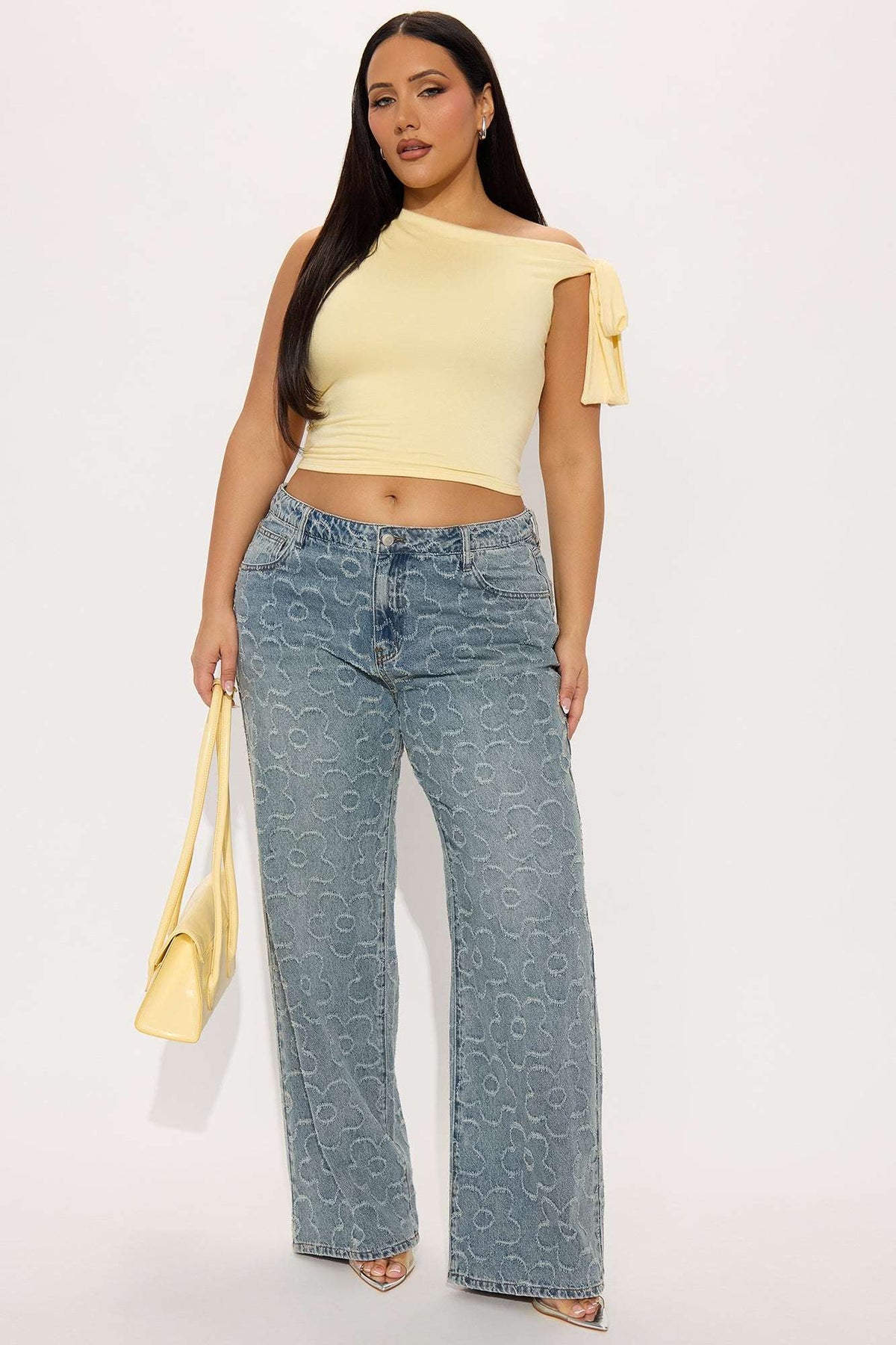 Calça Feminina Floral Pantalona – Doce Malícia