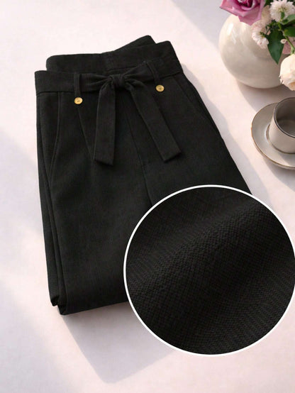 Calça Feminina Alfaiataria Cintura Alta – Doce Malícia