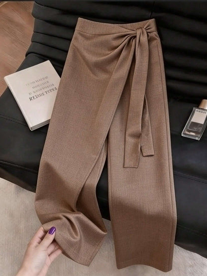 Calça Feminina Linho Cintura Alta Preto – Doce Malícia