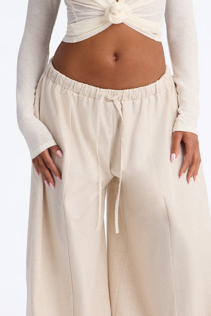 Calça Feminina Linho Pantalona – Doce Malícia