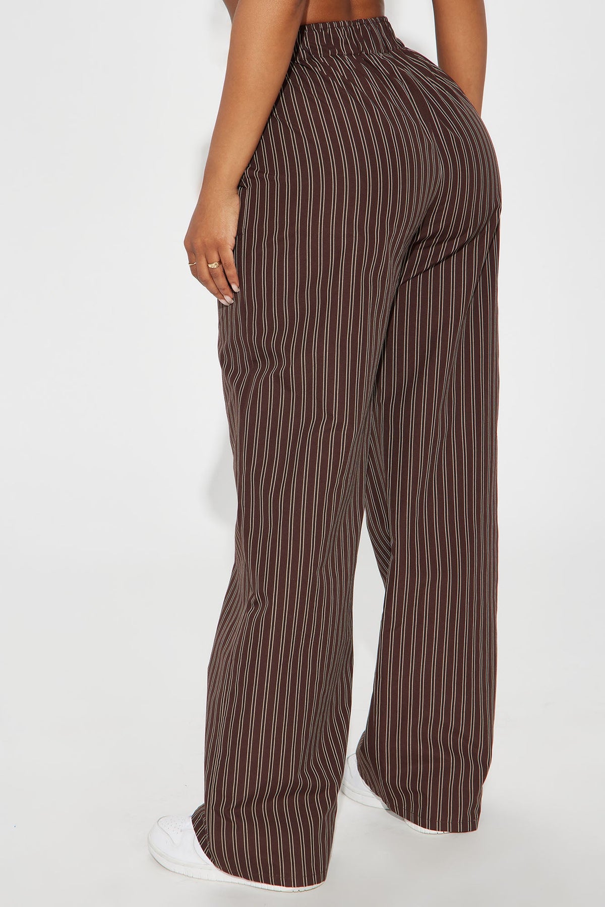 Calça Feminina Listrado Marrom – Doce Malícia
