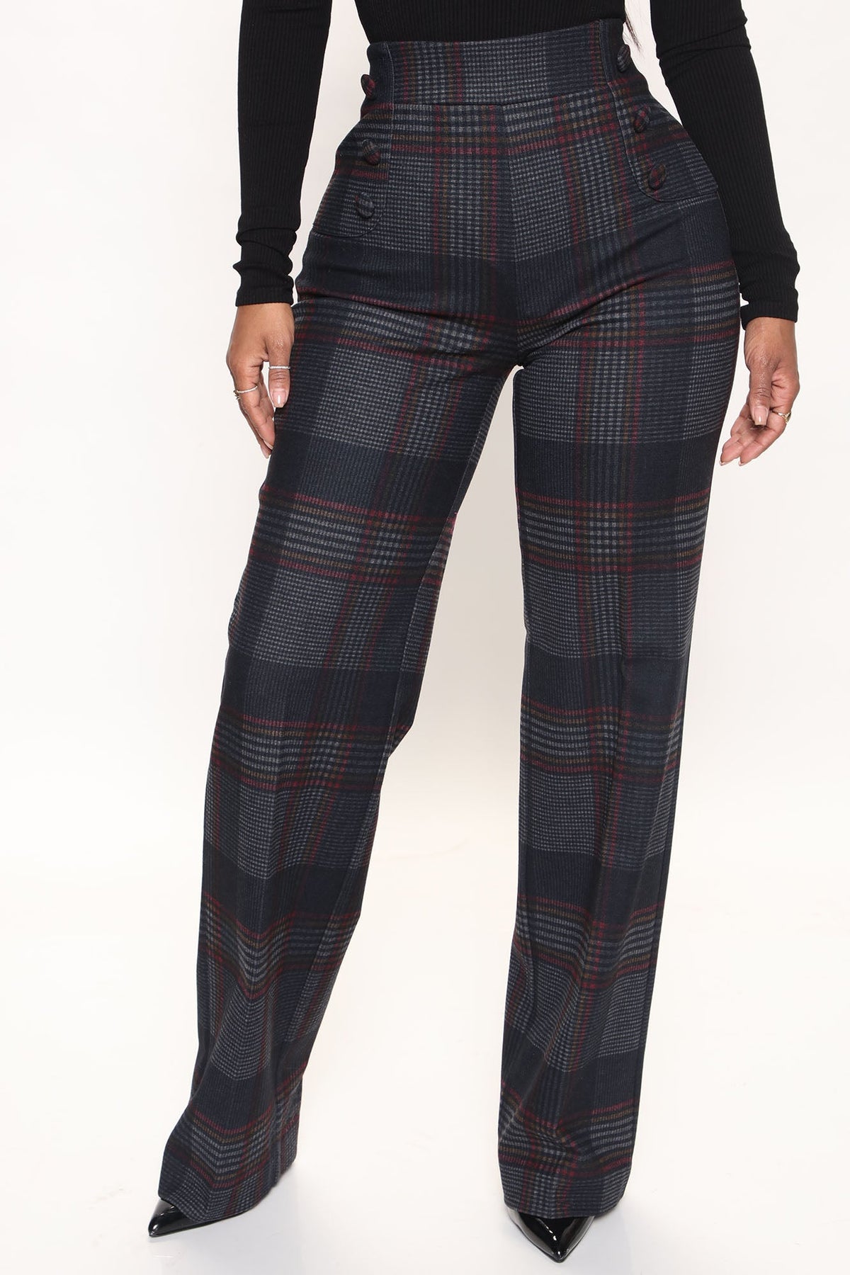 Calça Feminina Pantalona Azul – Doce Malícia