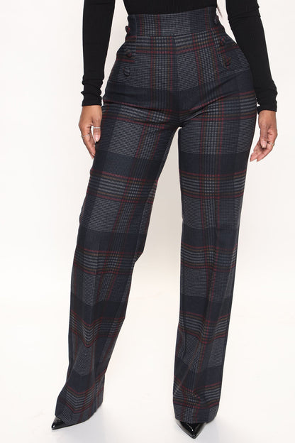 Calça Feminina Pantalona Azul – Doce Malícia