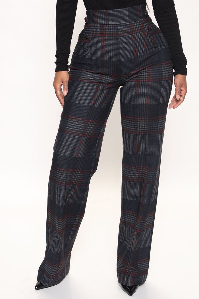 Calça Feminina Pantalona Azul – Doce Malícia — Doce Malícia